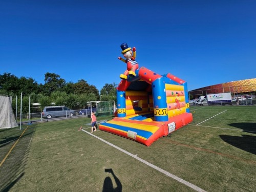 Springkussen Clown met glijbaan